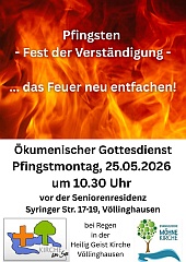 Oekumenischer Gottesdienst Pfingstmontag